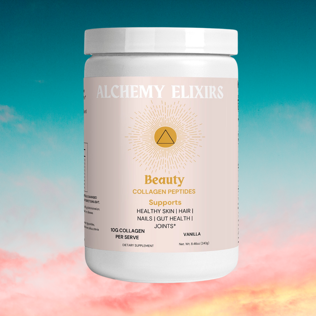 Discover the Magic of Collagen with Alchemy Elixirs Beauty Elixir! 🌟✨